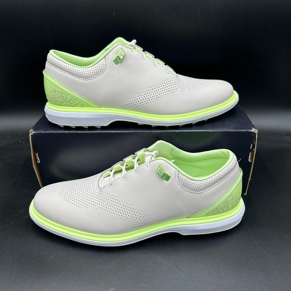 Nike Jordan ADG 4 Golf Shoes Cleats Phantom Barely Volt DM0103-003 - Picture 1 of 8